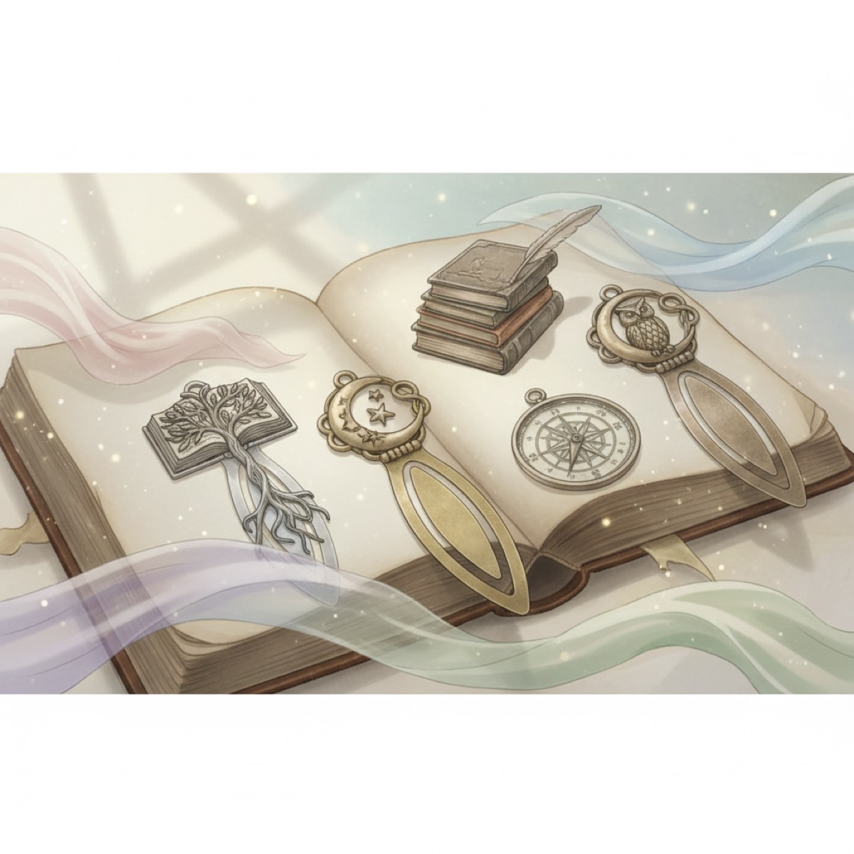 Semne de carte gravate: Accesoriul cool pentru cititori!